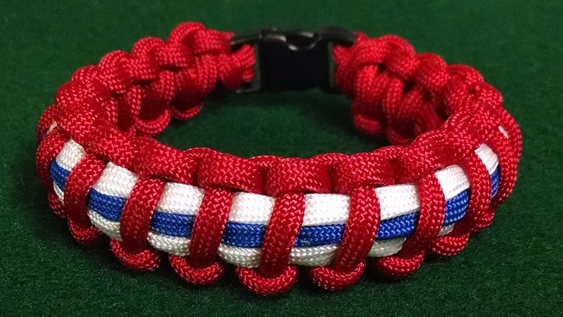 MFO Multi National Force & Observers Medal Ribbon Handmade 550 Parcord Bracelet 